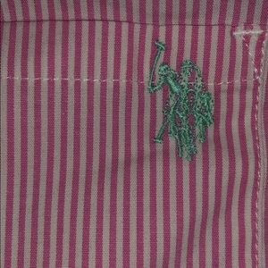 U.S POLO ASSN. button down with arm cuffs